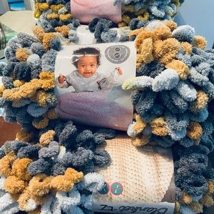 COPY - BERNAT Alize Blanket EZ Yarn, Harvest Grays NEW